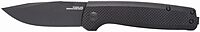 SOG Terminus SJ Daily Ambidextrous Carry Folding Knives with Slip Joint Mechanism | G10 Handle | CRYO D2 Steel Blade Blackout