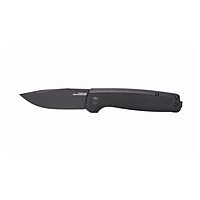 SOG Terminus SJ Daily Ambidextrous Carry Folding Knives with Slip Joint Mechanism | G10 Handle | CRYO D2 Steel Blade Blackout