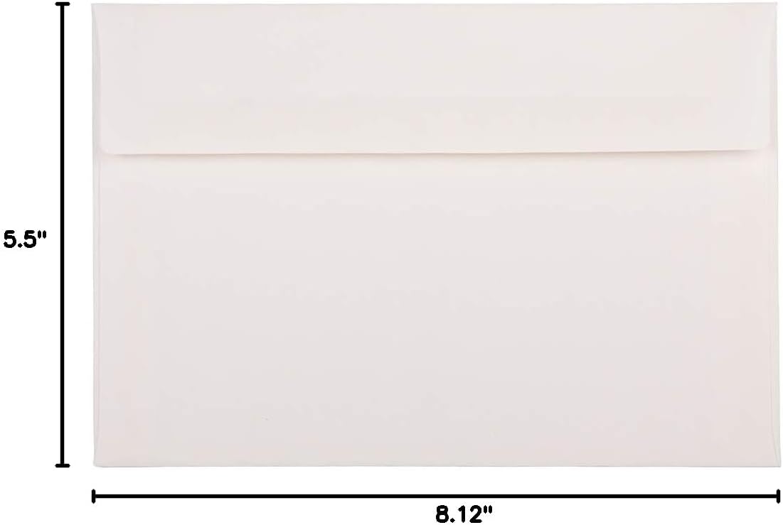 JAM PAPER Booklet Invitation Envelopes