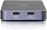 C2G USB-C 7-in-1 Dual Display MST Docking Station with HDMI, DisplayPort, VGA and Power Delivery up to 100W - 4K 30Hz