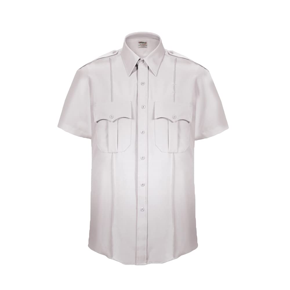 Elbeco TexTrop2 Zippered Short Sleeve Polyester Shirt - Men's