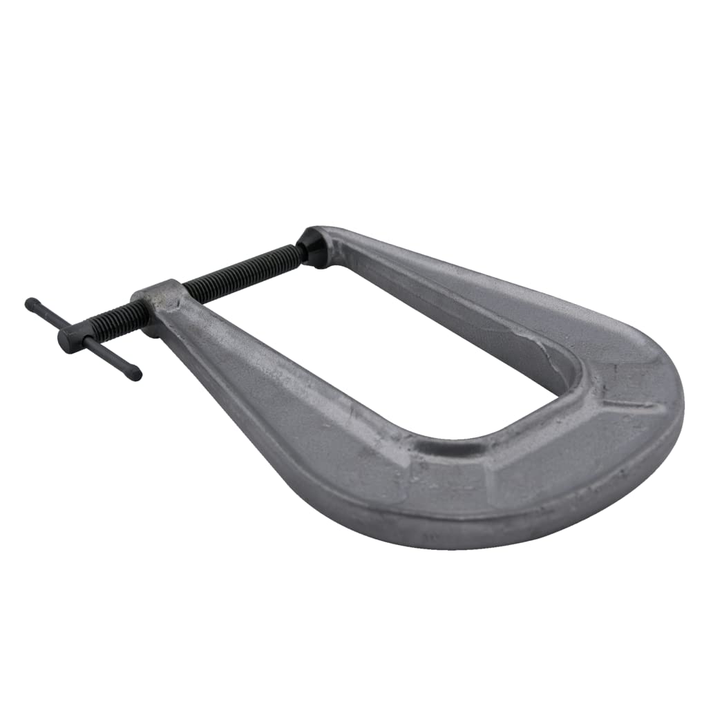 Wilton 246 Xtra-Deep Reach Carriage C-Clamp, 2-1/2" Jaw Opening, 6-1/4" Throat (42460)