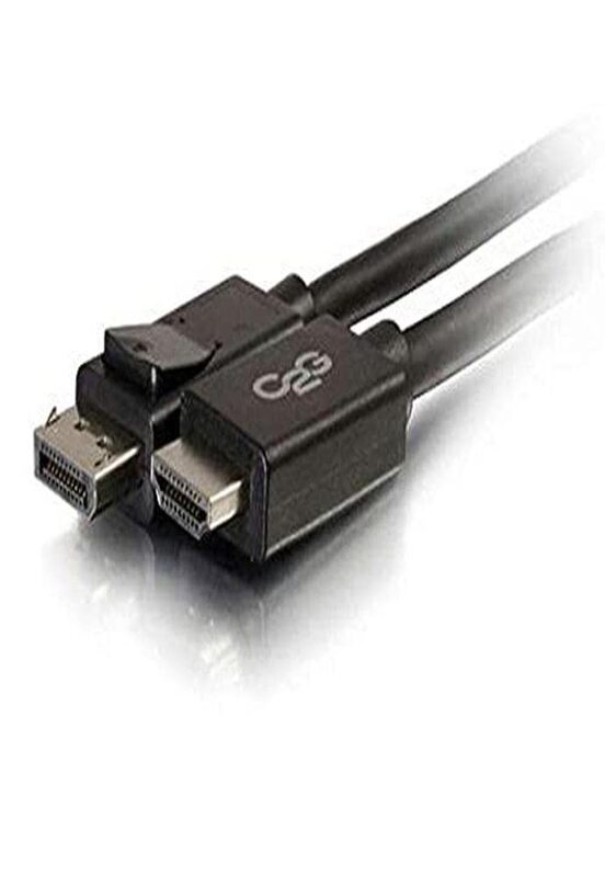 C2G Legrand DisplayPort to HDMI, Male to Male Displayport Cable, Black DisplayPort Cable, 3 Foot Digital Display Cable