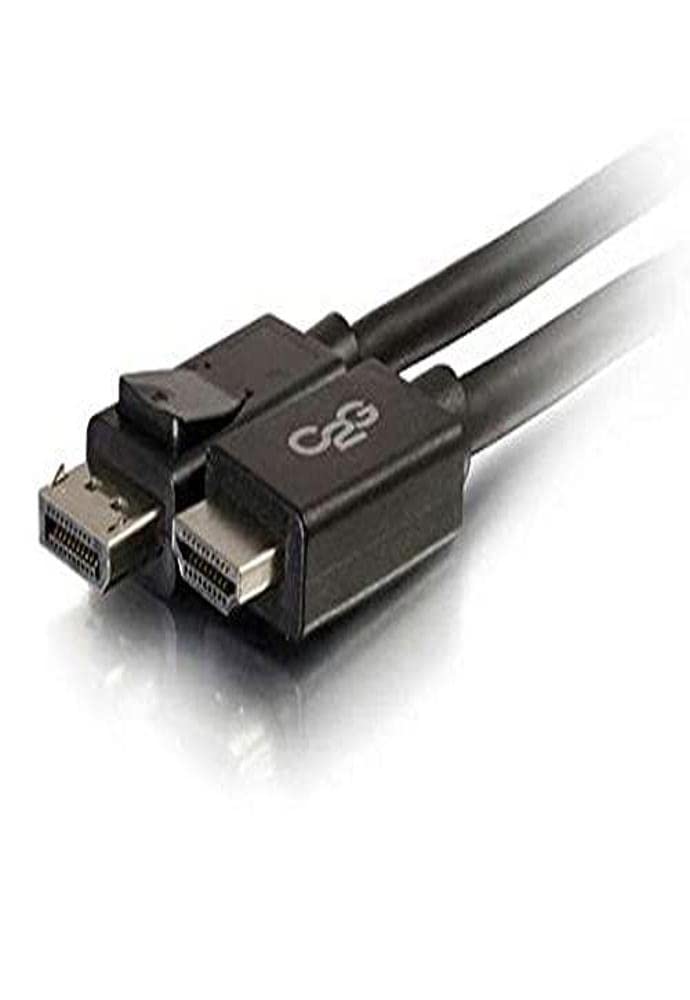 C2G Legrand DisplayPort to HDMI, Male to Male Displayport Cable, Black DisplayPort Cable, 3 Foot Digital Display Cable