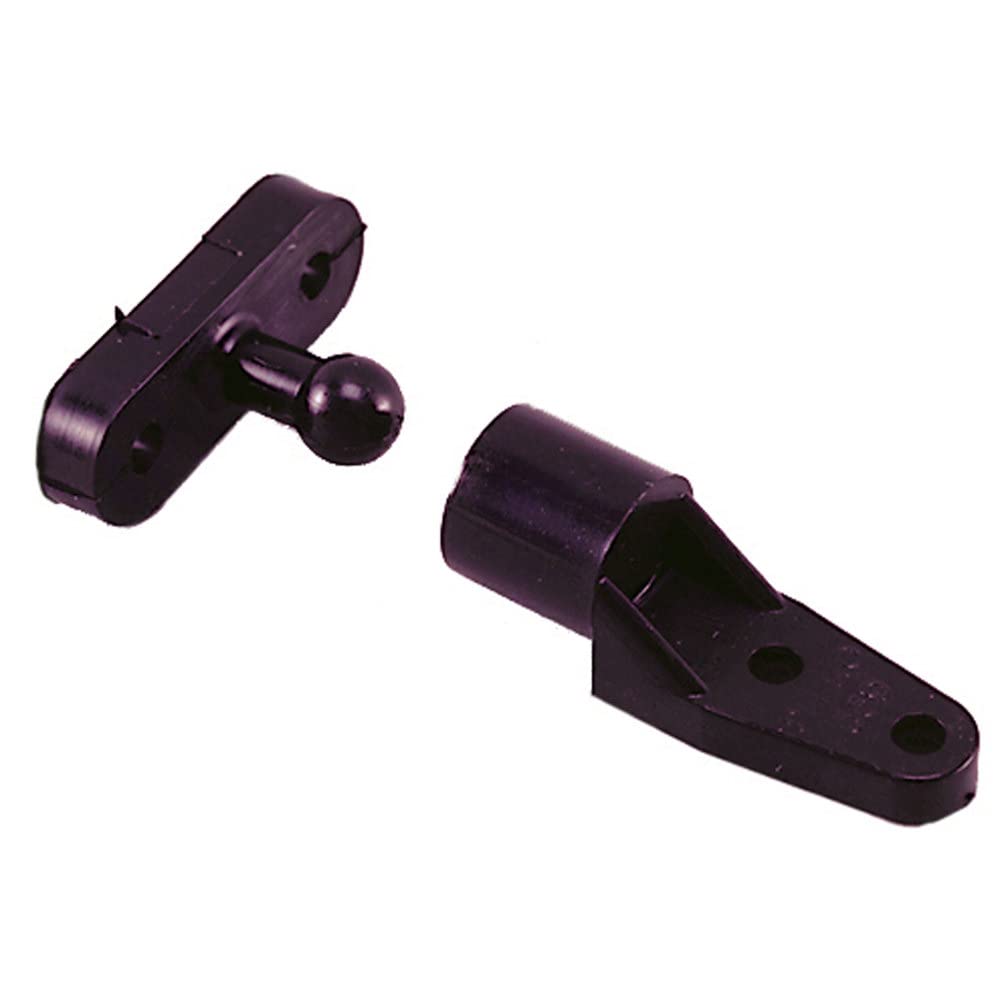 Perko 0559DP Door Catches - Black Nylon - Pair