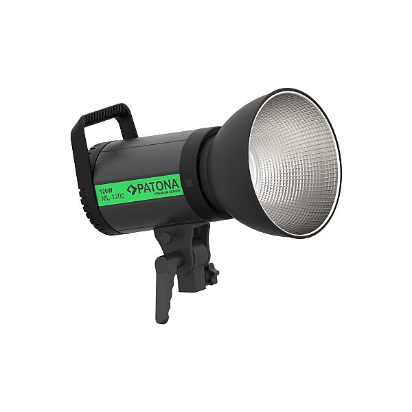 PATONA Premium LED professional photo light video light LED 120W COB ML-1200 incl. carrying bag