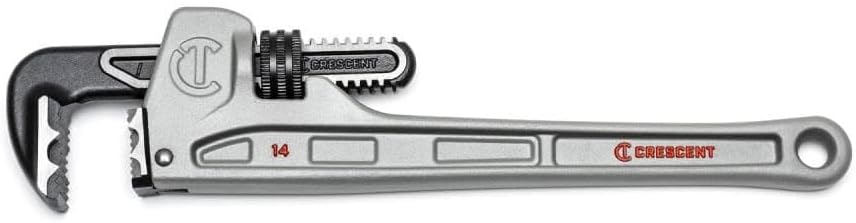 Crescent CAPW18 Aluminum Straight Pipe Wrench - 18" OAL, 2-1/2" Capacity