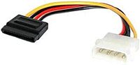 StarTech.com 6in LP4 (4-pin Molex) to SATA Power Cable Adapter