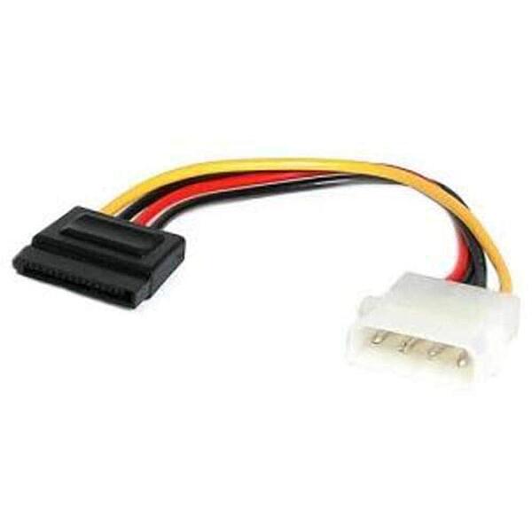 StarTech.com 6in LP4 (4-pin Molex) to SATA Power Cable Adapter