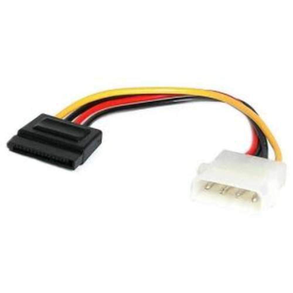StarTech.com 6in LP4 (4-pin Molex) to SATA Power Cable Adapter