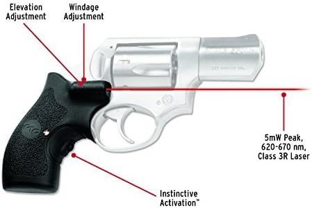 Crimson Trace Red Lasergrips for Ruger SP101 - LG-111