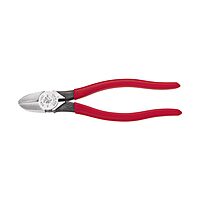 Klein Tools D220-7 Pliers, Diagonal Cutting Pliers with Heavy-Duty Tapered Nose, Induction Hardened Knives