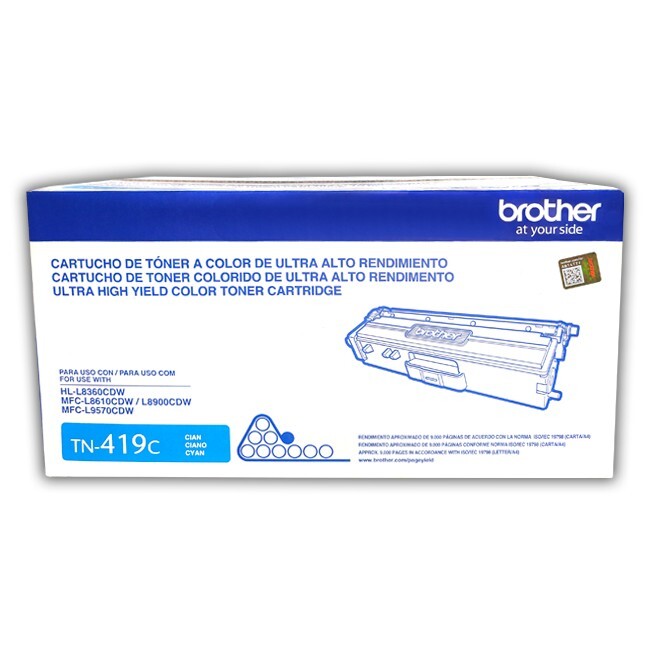 Toner BROTHER TN-419 Cyan