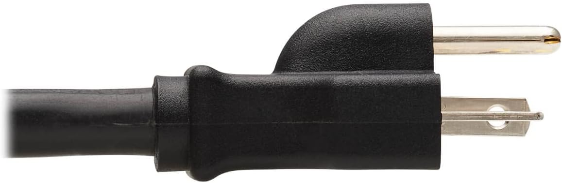 Tripp Lite C19 to NEMA 5-20P Heavy Duty Power Cord, 20A, 125V, 12AWG, Black, 6 Feet / 1.8 Meters (P049-006)