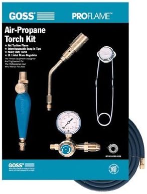 GOSS, KP-105, PRO-FLAME THREADED STYLEPROPANE KIT-W/BP-5