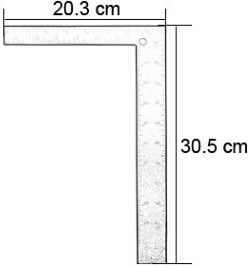 Stanley 12 in. Steel Square (English)
