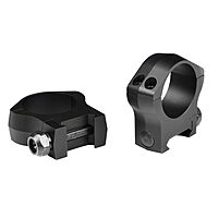 WARNE Mountain Tech Scope Rings, 7075/T6 Aluminum, Fits Picatinny Rails