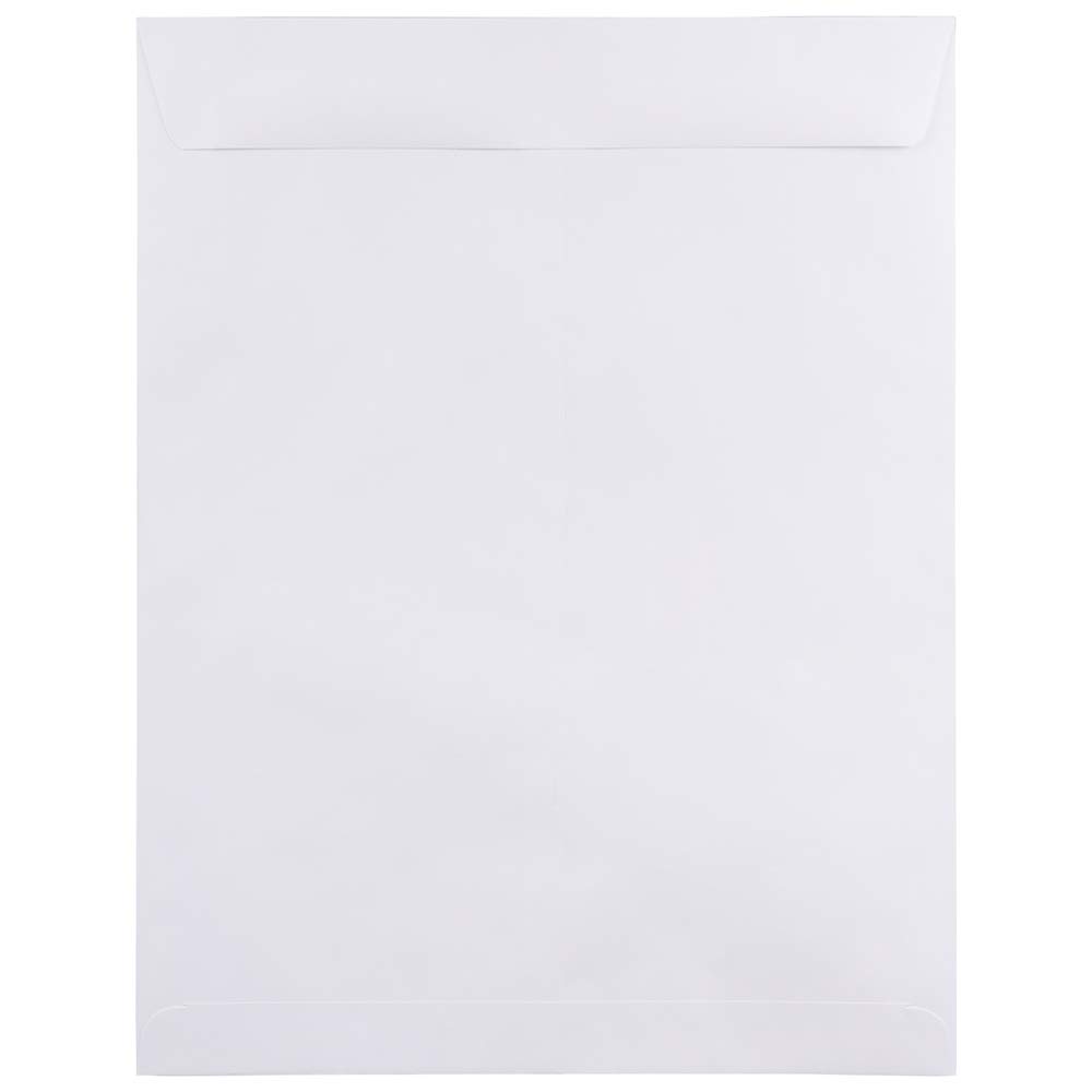 JAM PAPER Open-End Catalog Envelopes - White