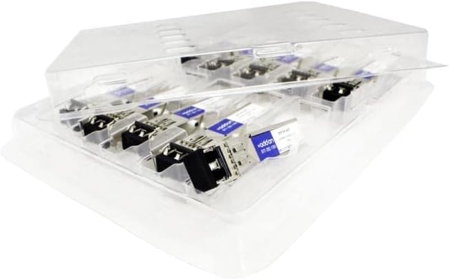 AddOn 10-Pack of HP J4859C Compatible 1000Base-LX SFP Transceiver (SMF, 1310nm, 10km, LC)