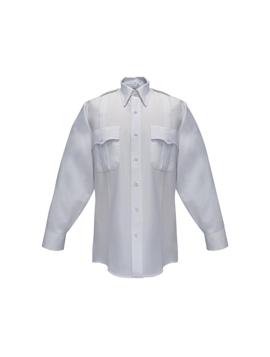 FLYING CROSS Command Long Sleeve Shirt w/ Zipper & Convertible Sport Collar