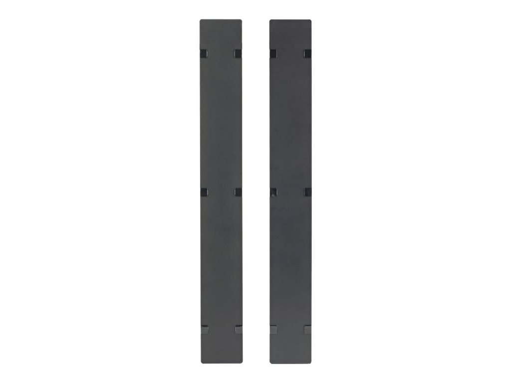 APC by Schneider Electric NetShelter Hinged Covers (AR7581A) - Black - Fits 750mm 42U Vertical Cable Manager - Pack of 2