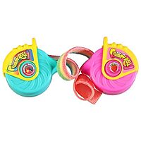 Push Pop Gummy Roll Candy Gummies, 8 Ct Individually Wrapped Gummies in Assorted Fruity Flavors