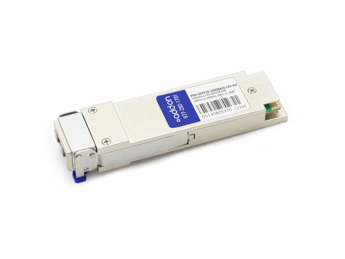 ADDON PALO ALTO NETWORKS PAN-QSFP28-100GBASE-LR4 COMPATIBLE TAA COMPLIANT 100GBA