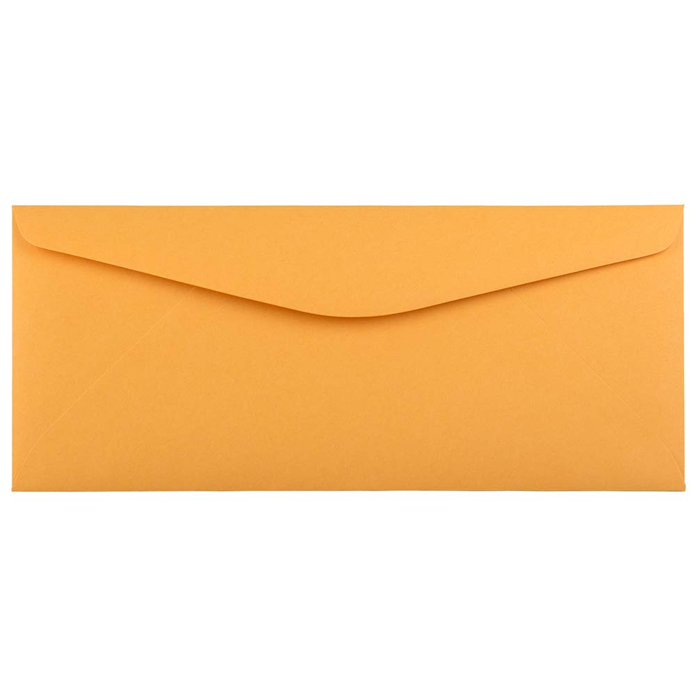 JAM PAPER Brown Kraft Manila Booklet Envelopes with Gummed Closure