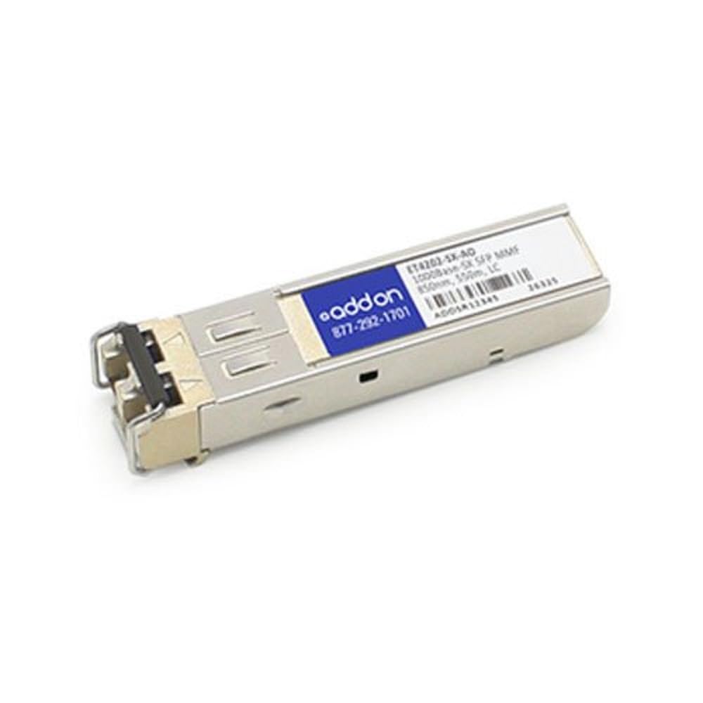 ADDON EDGE-CORE ET4202-SX COMPATIBLE TAA COMPLIANT 1000BASE-SX SFP TRANSCEIVER (MMF, 850NM, 550M, LC)