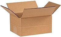 Multi-Depth Corrugated Boxes, 8" x 6" x 4" - 25 EACH PER BUNDLE [PRICE is per BUNDLE]
