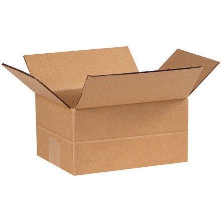 Multi-Depth Corrugated Boxes, 8" x 6" x 4" - 25 EACH PER BUNDLE [PRICE is per BUNDLE]