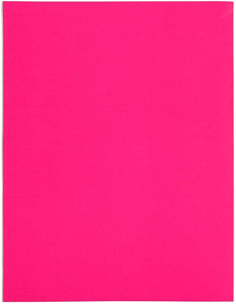 JAM PAPER Mailing Address Labels - Self-Adhesive Rectangular