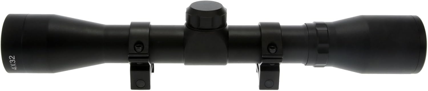 TRUGLO BUCKLINE 1" Aluminum Tube Riflescope with Weaver-Style Mount Rings