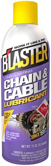 Blaster 16-CCL Long-Lasting Chain and Cable Lubricant, 11 oz, Multi