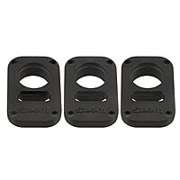 Scotty #3134 Downrigger Lock Set, 3-Pieces (Padlocks NOT Supplied),Black