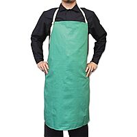 BEST WELDS 902-CA-500 - Flame-Retardant Sateen Bib Apron, 24" x 42" Visual Green