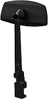 PTM Watersports P13157-200TEBBK Rail Mount Pontoon Mirror System Pro - Midnight Black