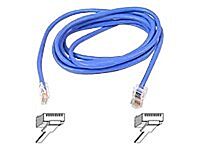 Belkin Cat. 5E UTP Patch Cable - RJ-45 Male - RJ-45 Male - 5ft - Blue