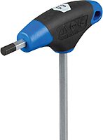 Klein Tools JTH98M T-Handle Hex Key Set, Metric Sizes Allen Wrench Set with 9-Inch Blades, Stand Included, 8-Piece