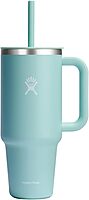 Hydro Flask Travel Tumbler with Handle, Lid and Straw - Insulated Stainless Steel