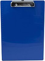 Saunders Recycled Plastic Clipboard - 0.50in Clip Capacity - 8 1/2in x 11in Sheet Size - Plastic - Multi - 3 / Pack