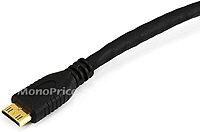 Monoprice 30AWG Standard HDMI Cable - HDMI Mini to HDMI Connector