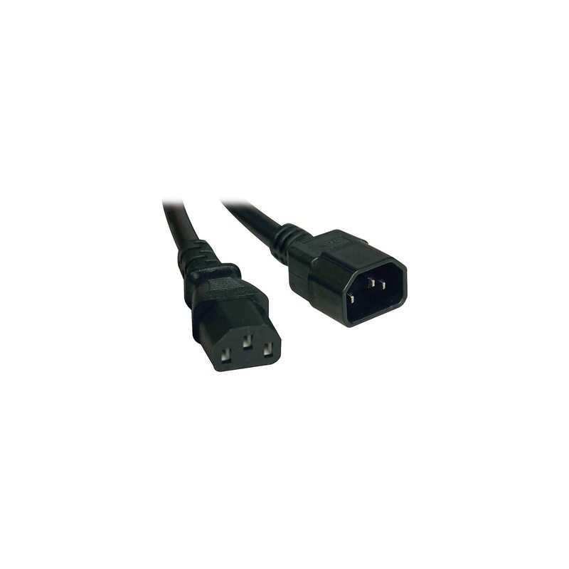 Tripp Lite Computer Power Extension Cord (IEC-320-C14 to IEC-320-C13) 16AWG 13A