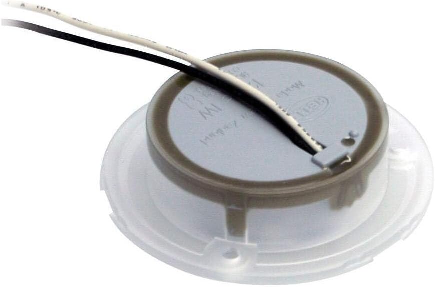 Hella Marine Polished Stainless Steel Rim LED Courtesy Lamp - Blue