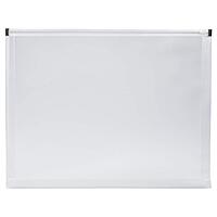 JAM PAPER Plastic Envelopes with Zip Closure
