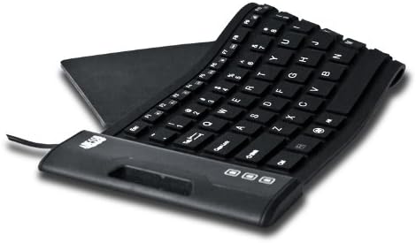 Adesso AKB-222UB - SlimTouch 222 Waterproof Flexible Keyboard for Windows 8/7/Vista/XP/2000, Compact Size