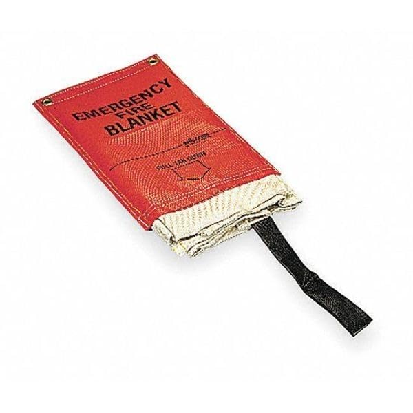 Fire Blanket and Duffel Bag, Fiberglass - 60 x 72 in