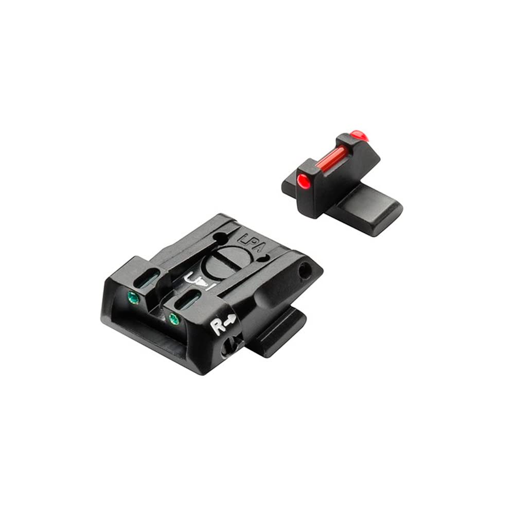 Beretta Fiber Optic Adjustable Sight Kit for APX Series Guns - Front & Rear Sights, Black Finish