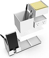 BOSTITCH Konnect Stackable Desk Organizer and Power Station
