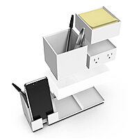 BOSTITCH Konnect Stackable Desk Organizer and Power Station